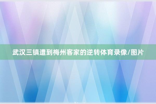 武汉三镇遭到梅州客家的逆转体育录像/图片
