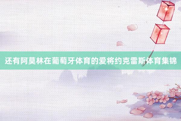 还有阿莫林在葡萄牙体育的爱将约克雷斯体育集锦
